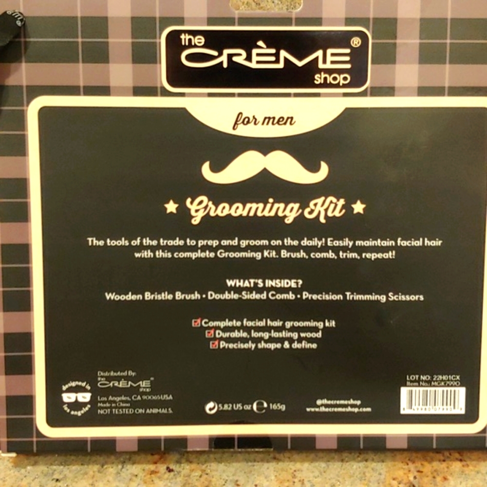 Men's Beard Grooming by the Crème Shop-Vegan. New in Box, NWT - Picture 6 of 8